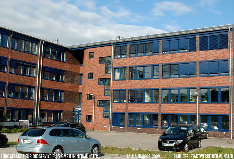 Bürogebäude für die Service Plus GmbH in Neumünster