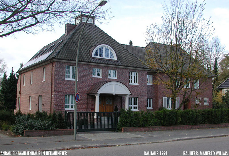 Anbau Einfamilienhaus in Neumünster